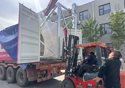 Son Paslanmaz Çelik Heykel Resmi Olarak Gönderildi