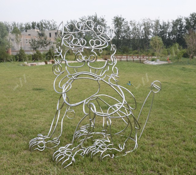 Paslanmaz Çelik Boru Heykeli